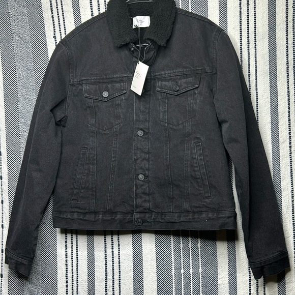 Kancan Sonny Sherpa Trucker Jacket - Picture 2 of 4
